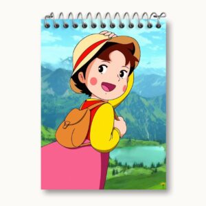 Nostalgie Notitieboek – Heidi (Spiraal)