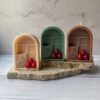 Granaatappel-Thema Kaars – Een Feestelijke Toevoeging aan Uw Haft-Sin Decor (2x)