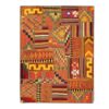 Perzisch Patchwork Kilim Tapijt Handgeweven Geometrisch Oranje