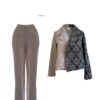 Modern Vrouwenpak: Stijl, Comfort & Klasse (Khaki)