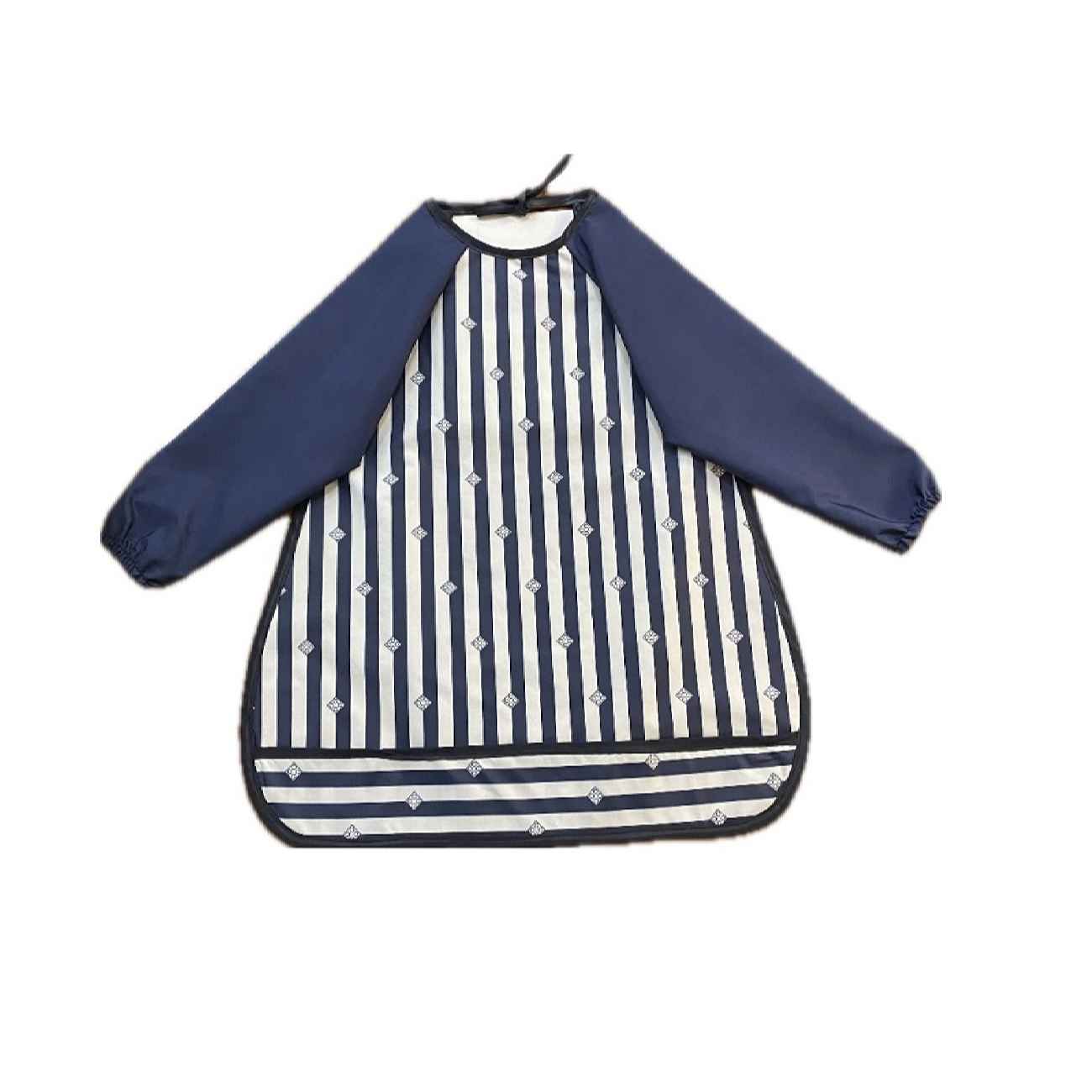 Mouwslab voor Baby – Wit met Strepen