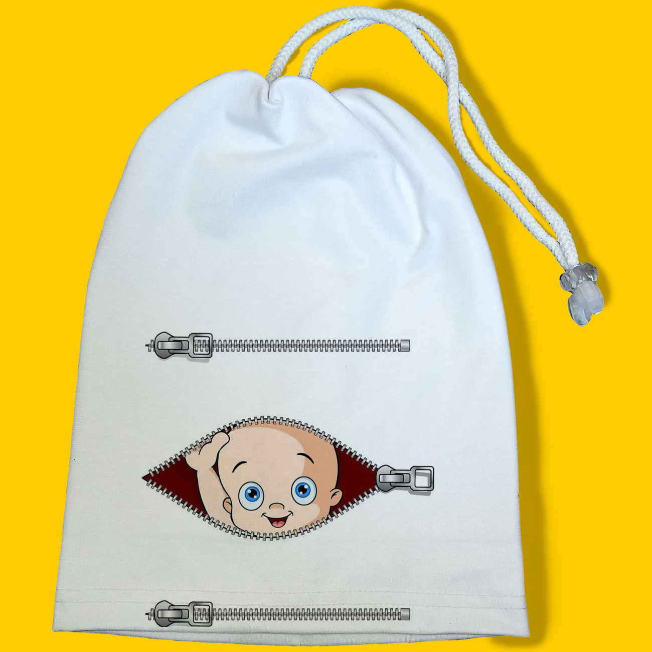 Witte Katoenen Babymuts – Extra Zacht (0-12 Maanden)