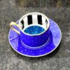 Artistiek Porseleinen Theeservies – Kosova Ontwerp
