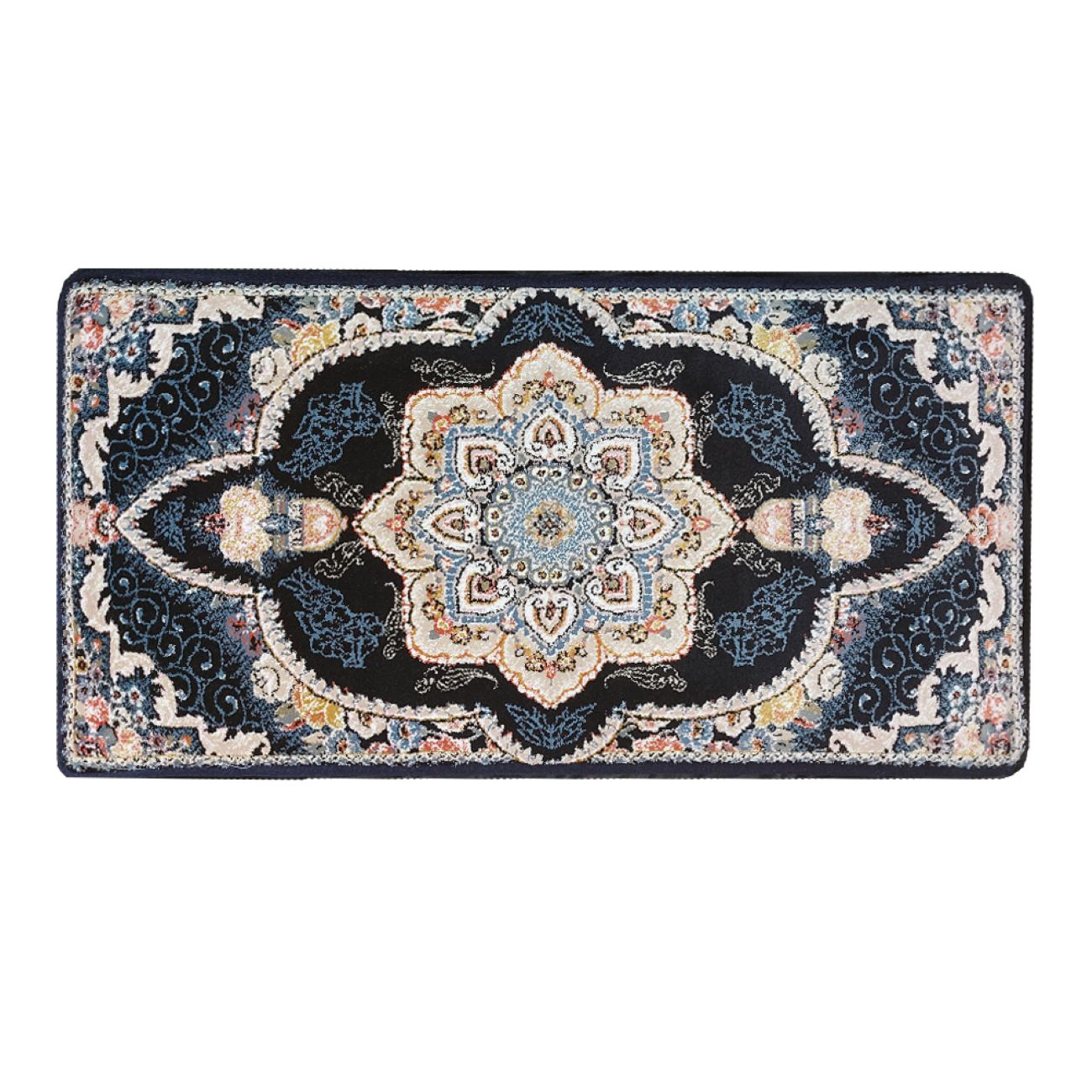 Traditioneel Perzisch Rugkussen – Navy Blauw (2x)