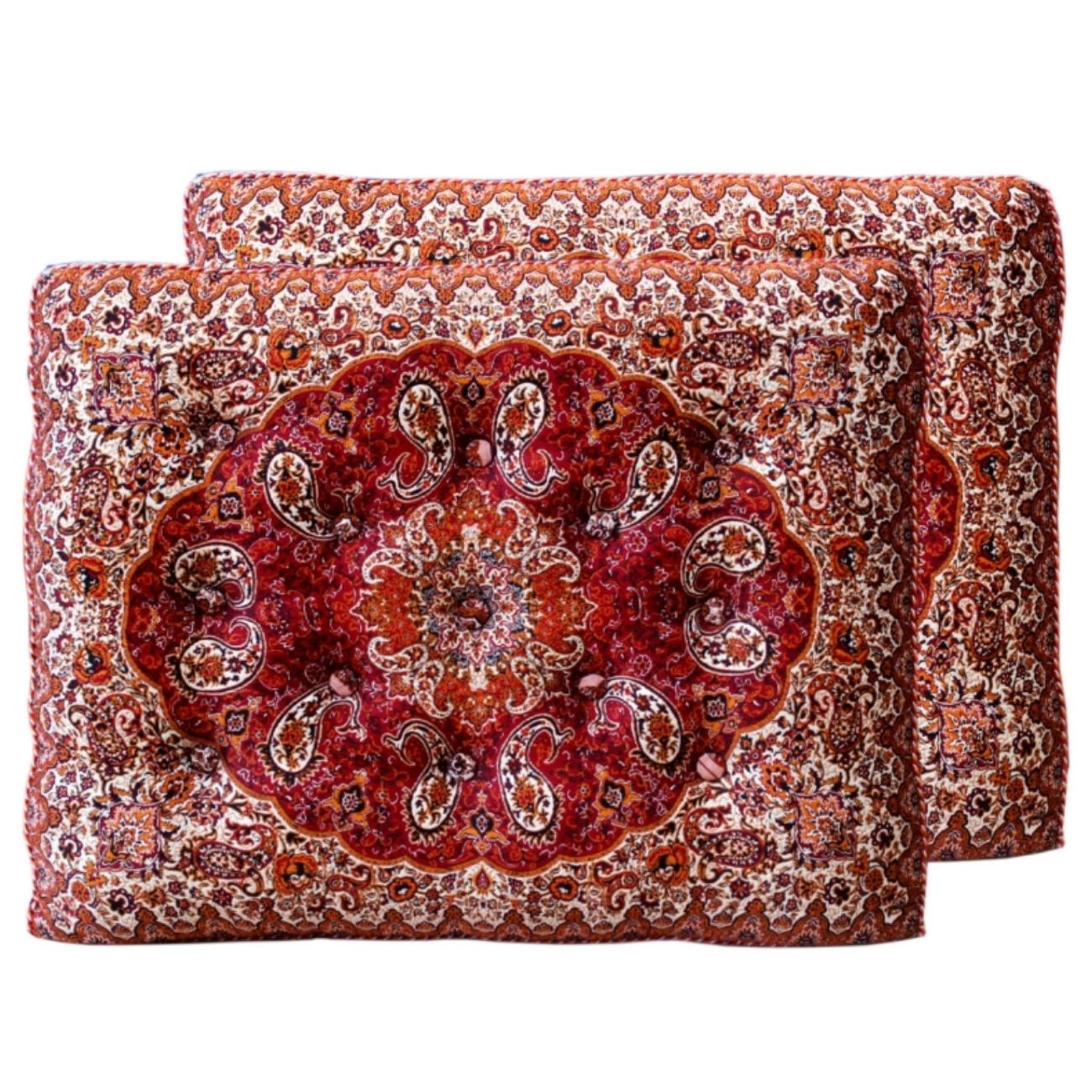 Traditioneel Perzisch Rugkussen Set – Shah Neshin (7-delig)