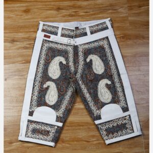 Traditionele Perzische Zoorkhaneh Sportkleding met Paisley Ontwerp