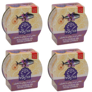 Gilani Tonijn met Saffraan – Set van 4
