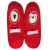 Dames Gehaakte Sloffen – Ultiem Comfort en Warmte in Rood