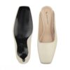 Dames Mashhad Leren Muiltjes – Cream
