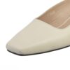Dames Mashhad Leren Muiltjes – Cream