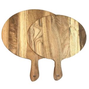 Houten Serveer- & Snijplank – Set van 2