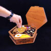 Houten Theedoos met Bloemmotief – Elegant cadeau voor theeliefhebbers