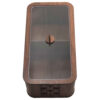 Houten Thee Opbergbox – Geometrisch design organizer