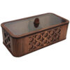 Houten Thee Opbergbox – Geometrisch design organizer