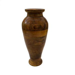 Mini Houten Bloemenvaas – Rustiek Bruin