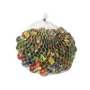 Klassieke glazen knikkers – Marmer patroon (50 stuks)