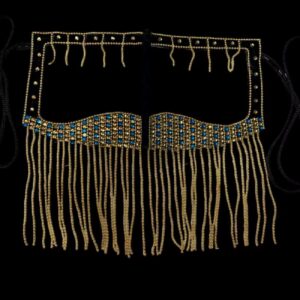 Burka met Strass-steentjes & Ketting Ontwerp – Handgemaakt Traditionele Stijl