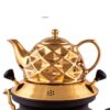 Perzische Gassamovar Theemaker – Gladde Afwerking 6 Liter