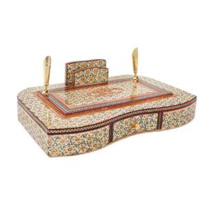 Khatamkari Bureau Organizer – Schuifbare Houder