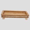 6-Delige Houten Kruidenrek Set met Standaard – Keukenorganizer