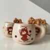 Fantasie Mok Teddybeer - Keramiek met Speels Handvat