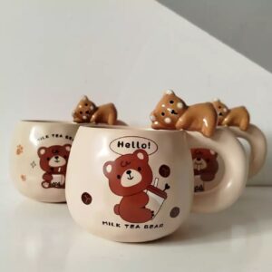 Fantasie Mok Teddybeer – Keramiek met Speels Handvat