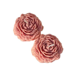 Bijenwas Kaars voor Vrouwen – Cadeauset Bloem (Set van 2)