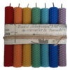 Bijenwas Pilaar – Set van 7 voor Ontspanning