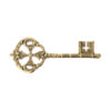 Decoratieve Messing Sleutelhouder – Wandmodel Goud