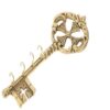 Decoratieve Messing Sleutelhouder – Wandmodel Goud