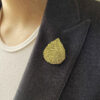 Messing Damesbroche – Chic & Lux met Voorjaarsontwerp in Goud