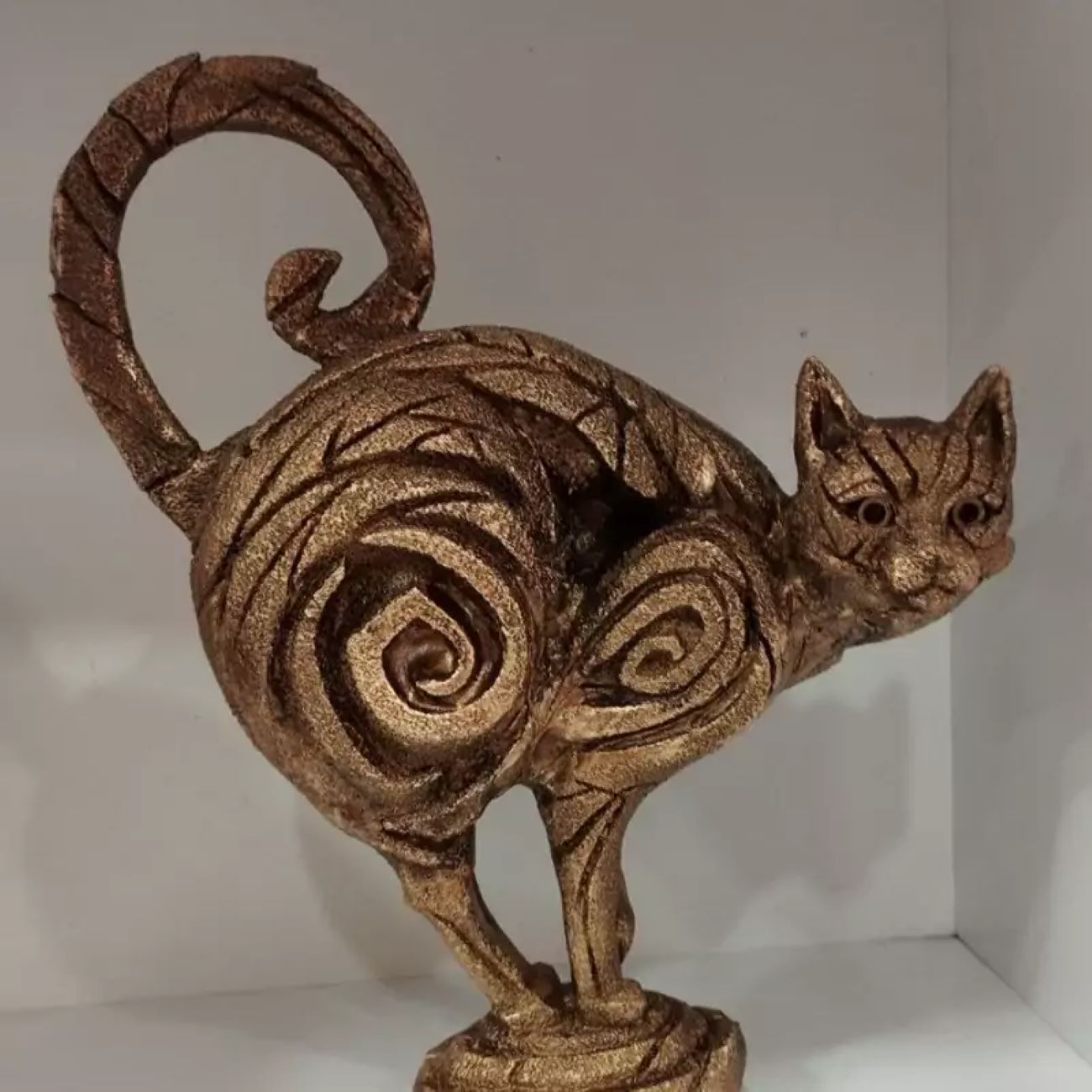 Kattenbeeld Origami Ontwerp