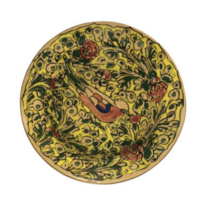 Keramisch Serviesbord – Vogels & Bloemen