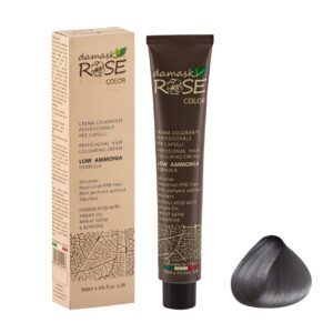 Damask Rose Haarverf PR2, 100ml – Zilverkleur – Stralend, Glanzend & Langdurig