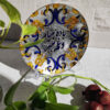 Decoratief Glazen Bord – Perfect Cadeau voor Elke Gelegenheid met Glasachtige Kunst & Kalligrafie Ontwerp