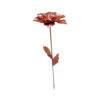 Decoratieve koperen bloem – verhef uw interieur met handgemaakte bloemkunst (x5)