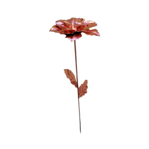 Decoratieve koperen bloem – verhef uw interieur met handgemaakte bloemkunst (x5)