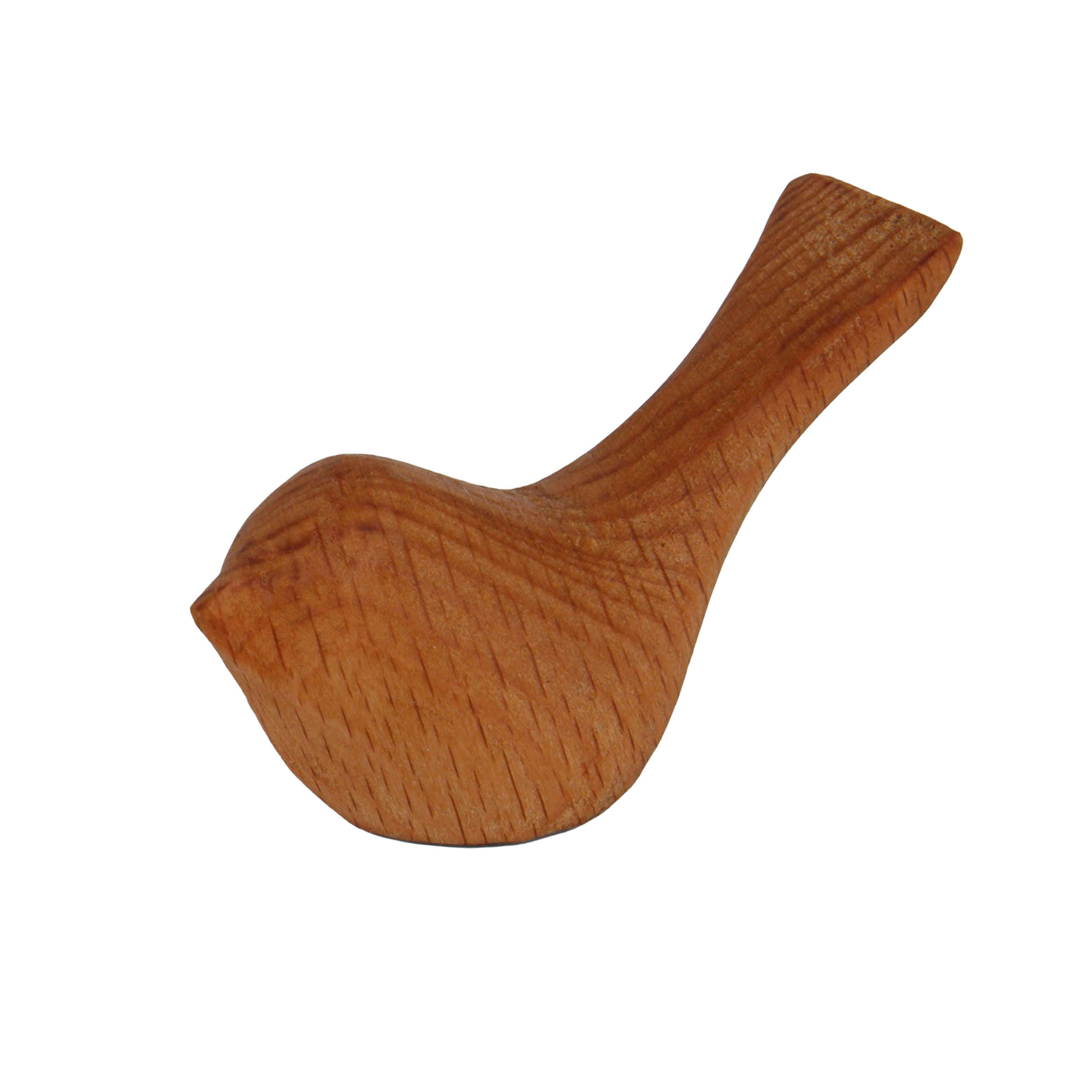 Decoratief Houten Vogel Beeldje – Handgemaakt Ideaal Cadeau voor Natuurliefhebber (x2)