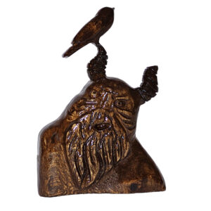 Decoratief Houten Vogel Beeldje – Handgemaakt Geschikt voor Cadeau & Decoratie