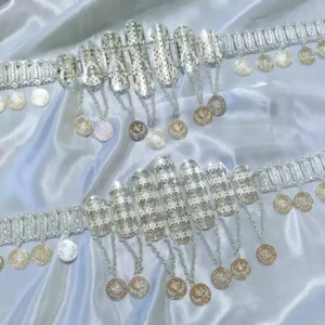 RVS Koerdische Riem – Zilverkleurig