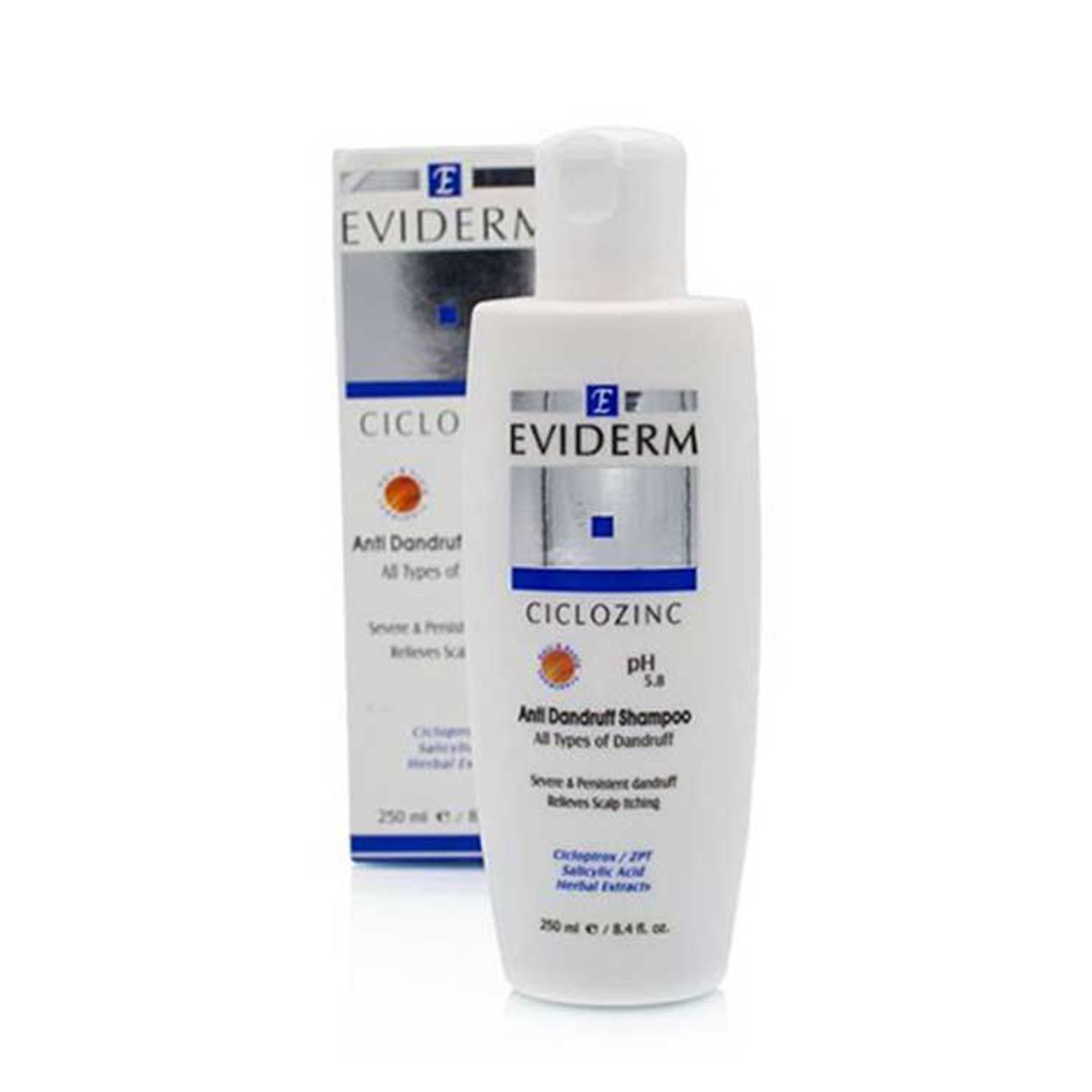 Eviderm Anti-Roos en Anti-Jeuk Shampoo – 250 ml
