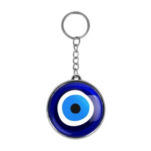 Boze Oog Sleutelhanger – Trendy Beschermend Accessoire voor Geluk en Spirituele Balans