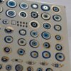 Boze Oog Nagelstickers – Modieuze Ontwerpen voor Kracht, Bescherming en Stijl (4 stuks)