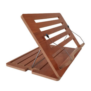Opvouwbare Houten Boekstandaard – Perfect voor Boeken en Tablets