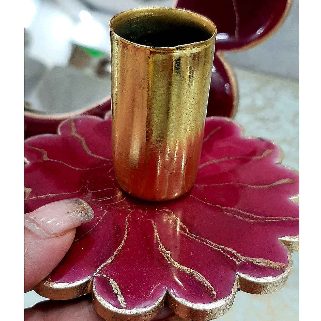 Haft Seen Set – Perfect voor het Vieren van Nowruz Perzisch Nieuwjaar met Bloem Ontwerp