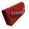 Handgeborduurde Kralen Clutch – Rood