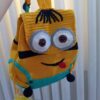 Handgemaakte Gehaakte Tas – Geel Minion Ontwerp