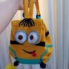 Handgemaakte Gehaakte Tas – Geel Minion Ontwerp