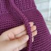 Handgemaakte Gehaakte Tas – Violet