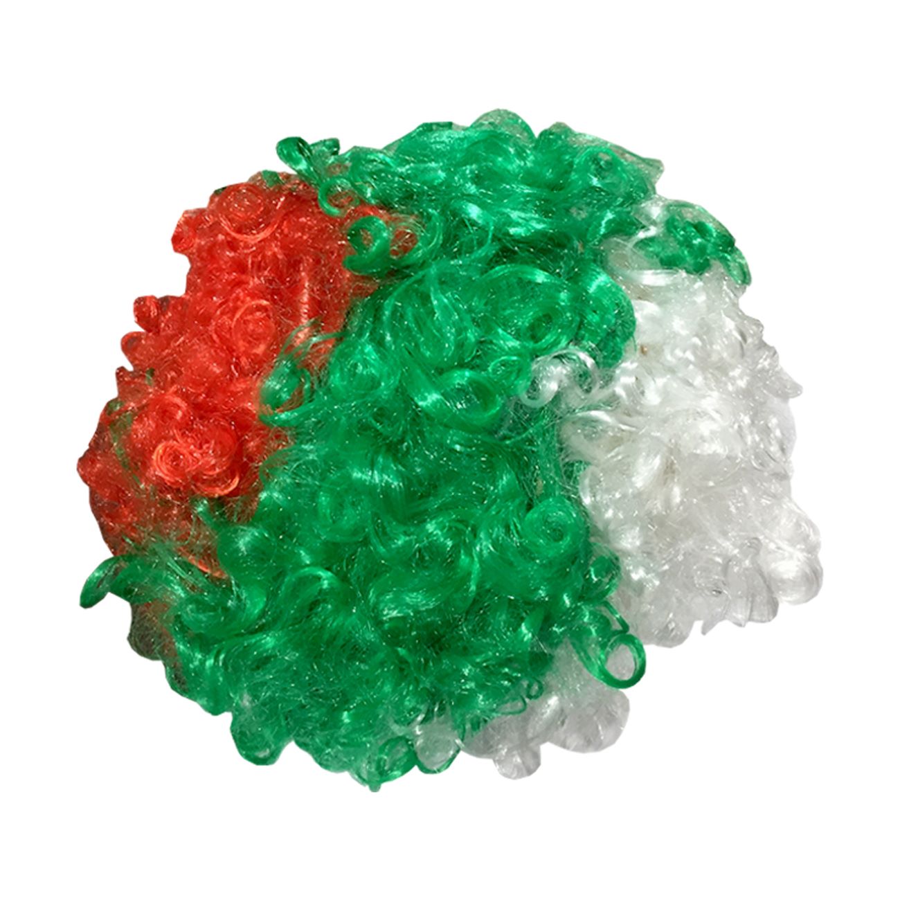 Iraanse Fan Pruik – Vlag Kleuren